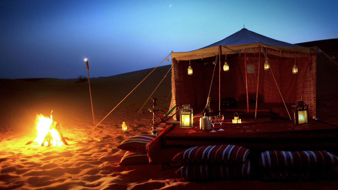 Desert Night Glow (Morocco)