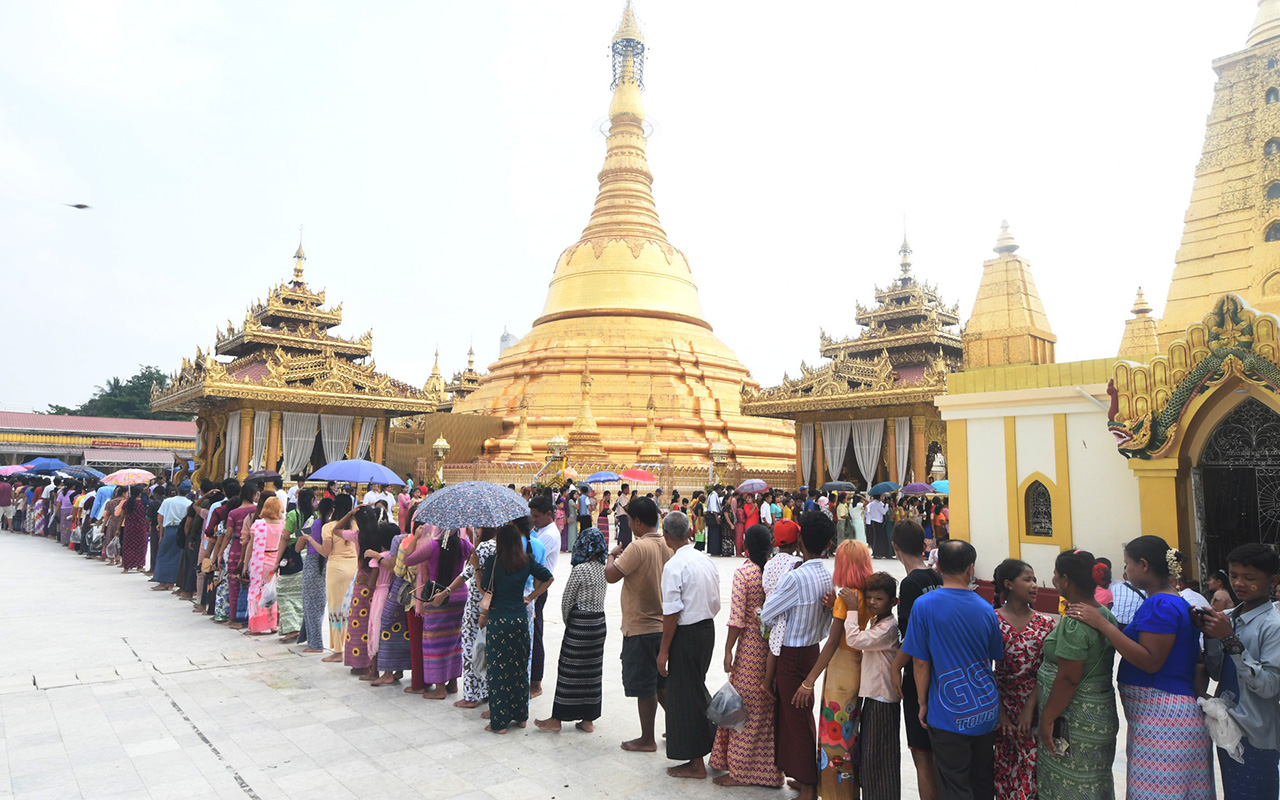 Myanmar Pagoda Rituals Resumed