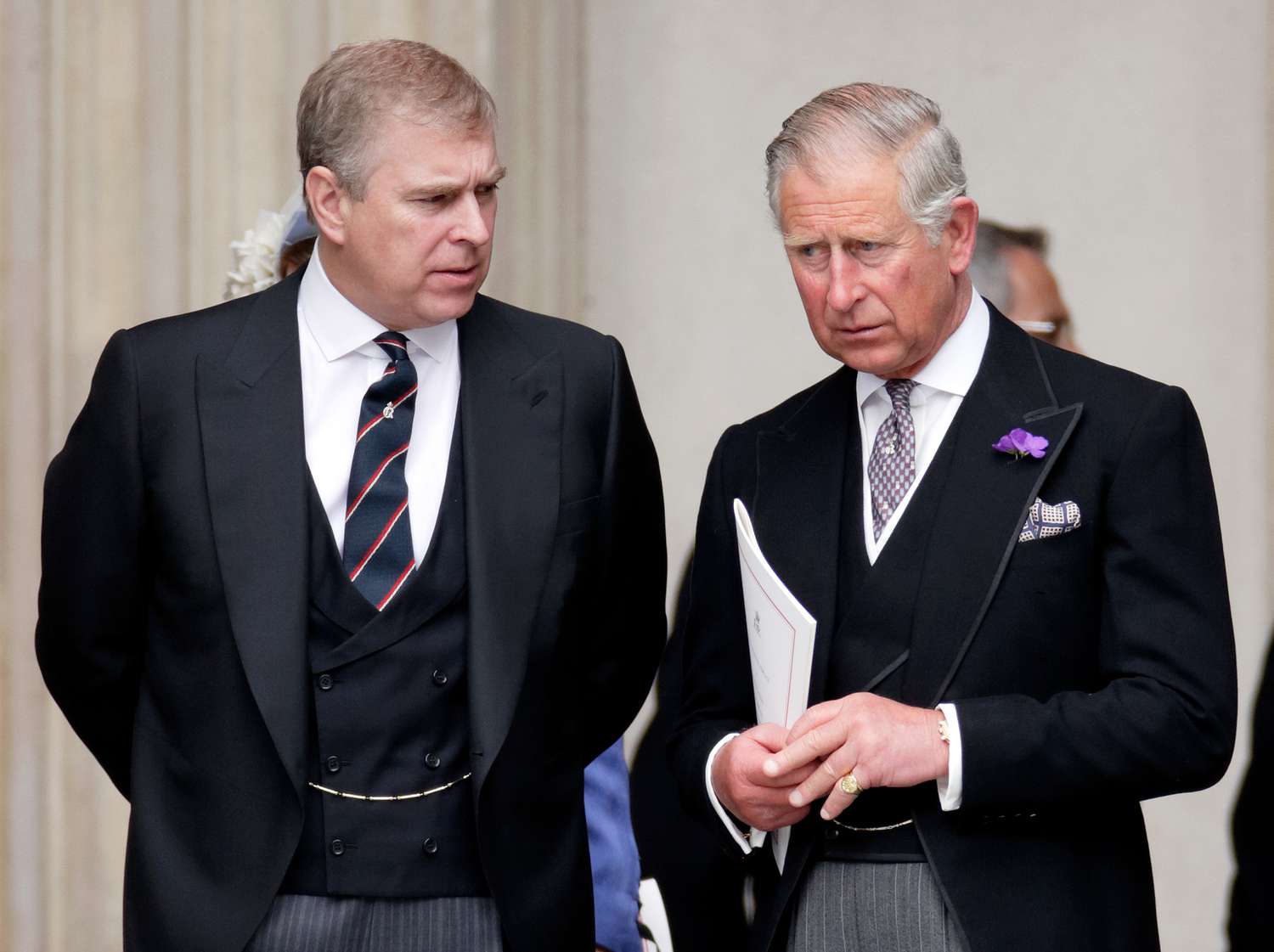 King Charles and Andrew