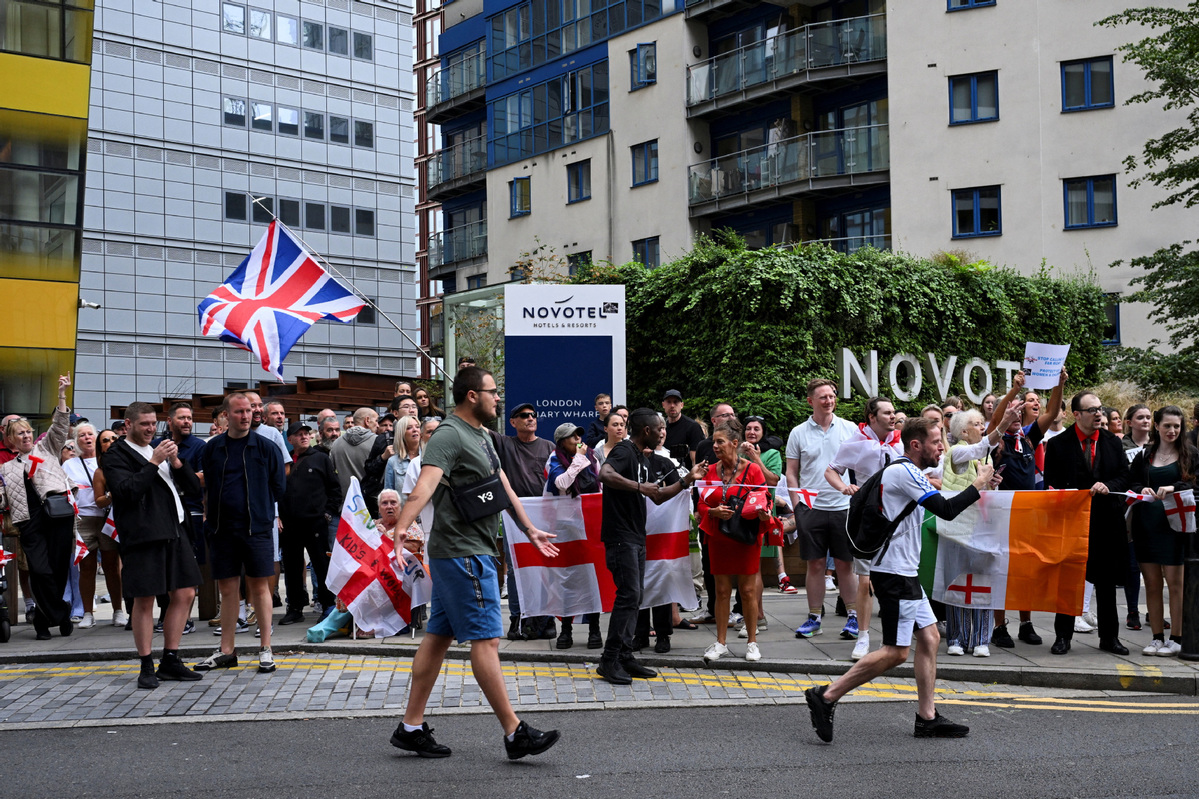 UK Asylum Protests Spread