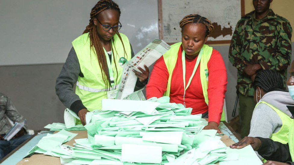 Kenya All-Female Poll Station